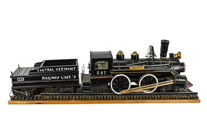 Roger Pellerin Central Vermont Railway Locomotive