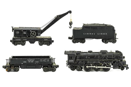 Lionel 2037 & 6020W Tender Steam Freight Set