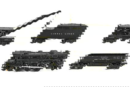Lionel 2037 & 6020W Tender Steam Freight Set (1 of 5)