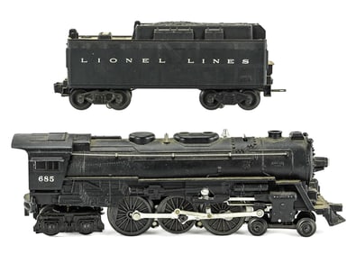 Lionel 685 & TrainSounds Tender Freight Set
