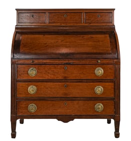 Ca. 1800 Bucks Co. PA Federal Cylinder Secretary