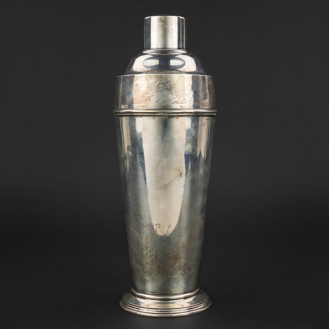1920s American Sterling Silver Cocktail Shaker (1 of 6)