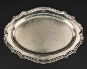 Critchton Bros. London Sterling Silver Platter