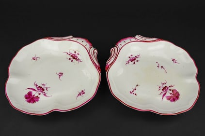 20 pc. early 19th c. Derby Porcelain Dessert Set