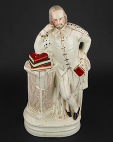 Shakespeare Staffordshire Pottery Mantel Figure