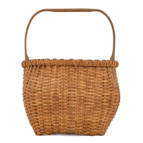 Shaker Cat's Head Basket by John McGuire