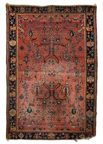 Early 20th c Antique Persian Area Rug