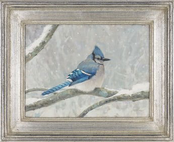 James Coe (AM 1957 ) Jay in the Snow