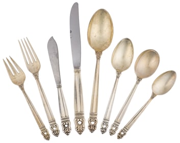 International Royal Danish Sterling Flatware