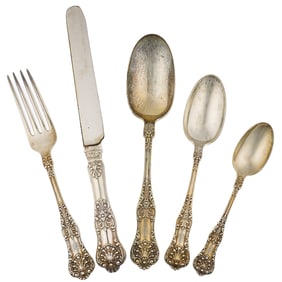 Dominick and Haff New King Sterling Flatware