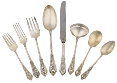 Wallace Royal Rose Sterling Silver Flatware