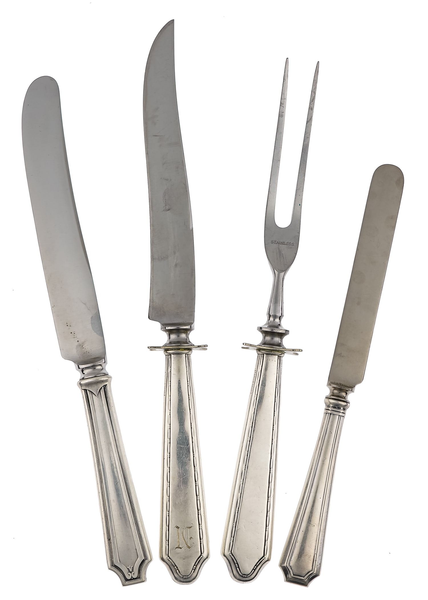 14 pcs. Sterling Silver Handled Cutlery (1 of 4)