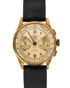 Vintage Swiss Antimagnetic Chronographe Wrist Watch
