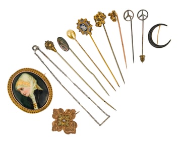 Group of Victorian Jewelry