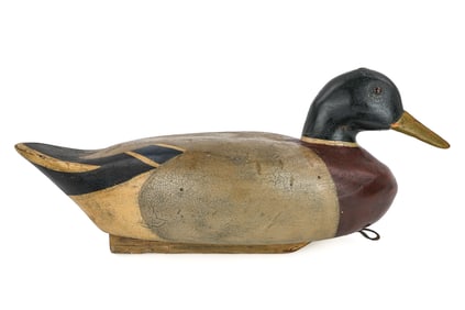Robert Elmore Mallard Drake Duck Decoy