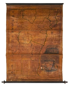 1824 James Whitelaw Vermont From Actual Survey