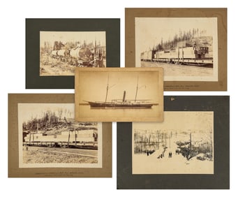 Washington Logging, Minnesota Ski Jump Photos