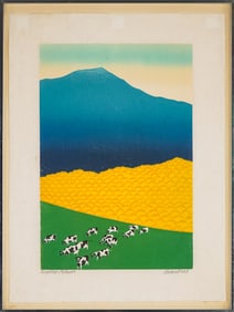 Sabra Field (VT 1935-) Mountain Autumn