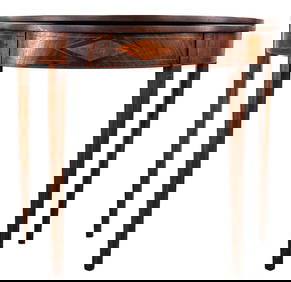 19th c New England Hepplewhite card table (1 of 6)