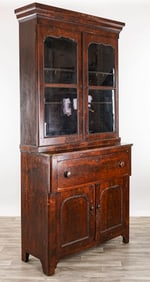 19th c Gothic Revival Secretary