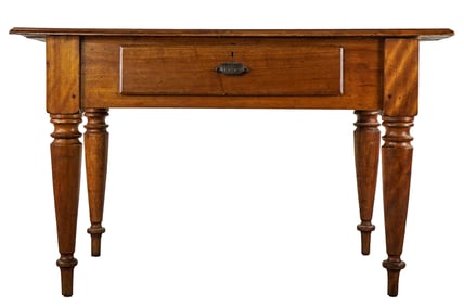 Ca 1860 Northern Franklin Co VT or Quebec Kitchen Table