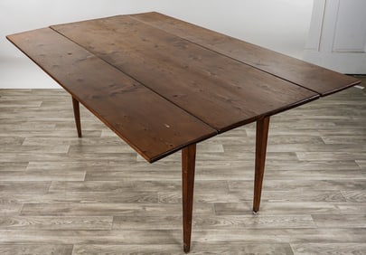 Drop Leaf harvest table made of old parts