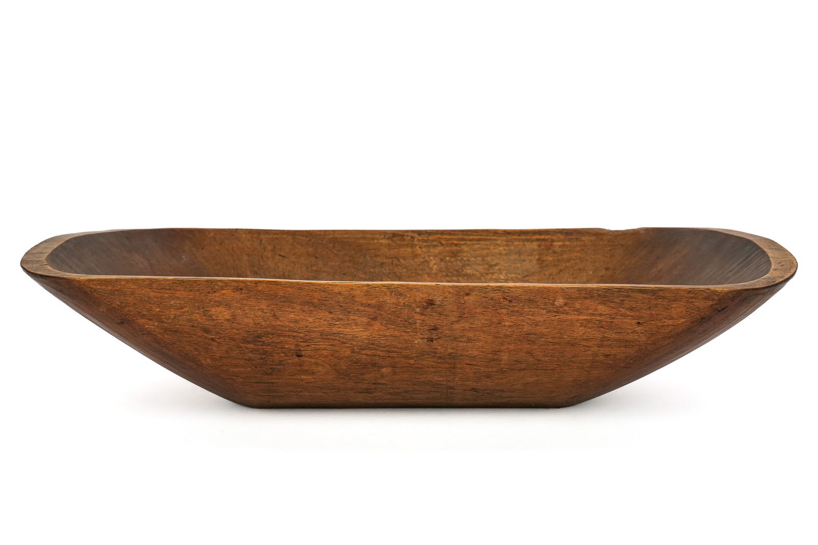 19th c Butternut Wooden Trencher Bowl (1 of 7)