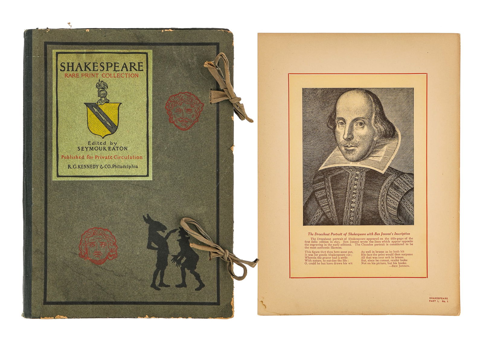 1900 Shakespeare Rare Print Collection Folio (1 of 8)