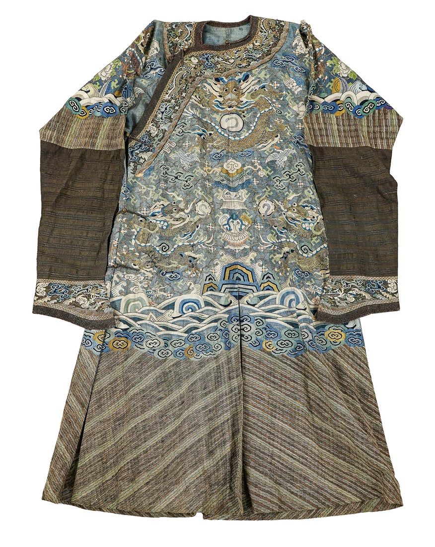 19th c Chinese Silk Robe (1 of 5)