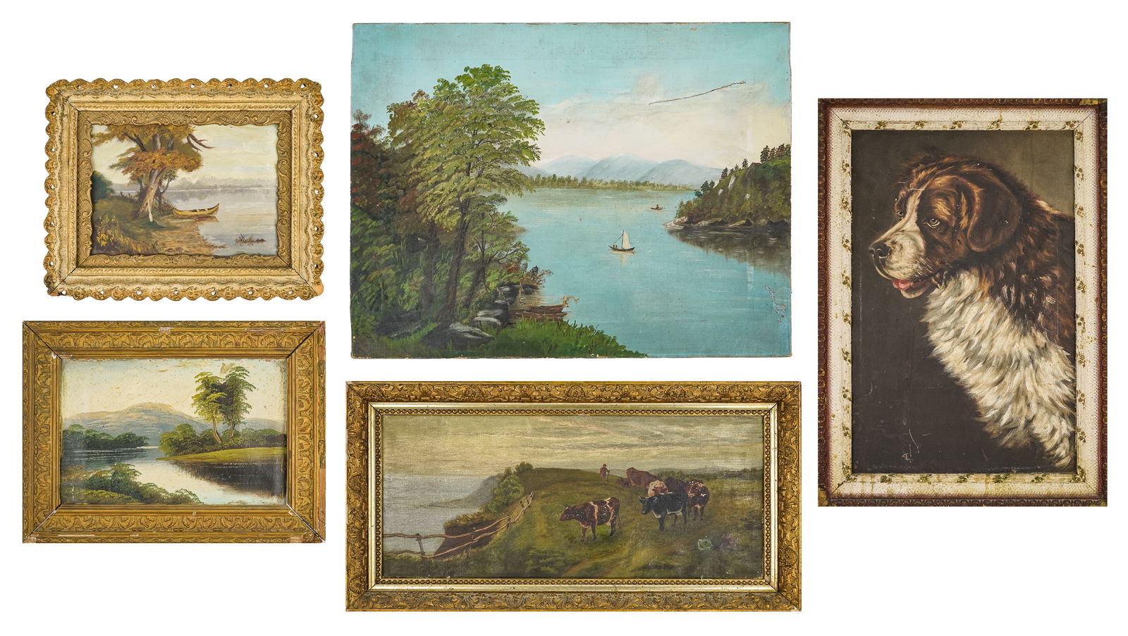 Five 19th c Landscapes (1 of 11)