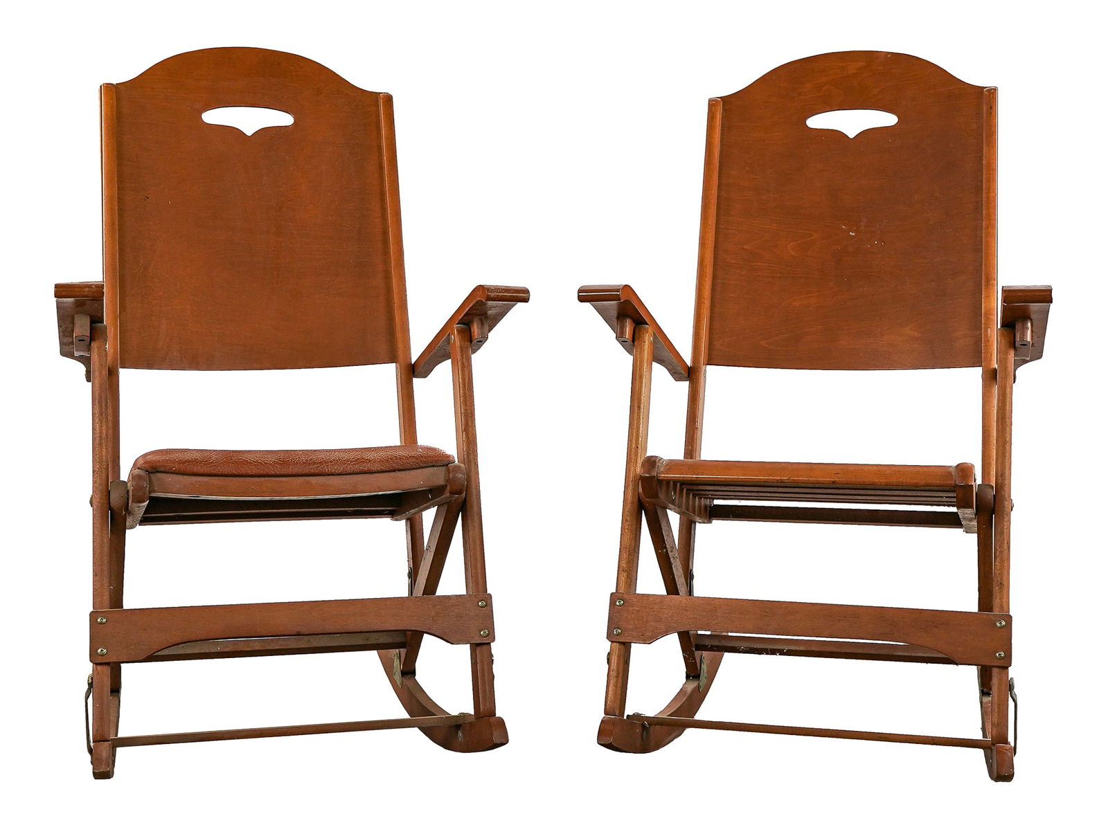Two Circa 1965 Freres Clement Folding Rockers (1 of 7)