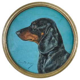 Edwin Megargee (AM 1883-1958) Dachshund