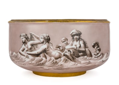 Paris Porcelain Classical Decorated Foot Bath