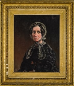 Thomas Waterman Wood (VT 1823-1903) Portrait of an older woman
