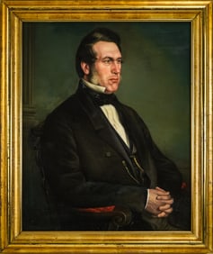 Circa 1860 Portrait of a Distinguished Gentleman
