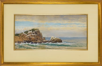 Alfred Thompson Bricher (AM 1837-1908) Maine Seascape