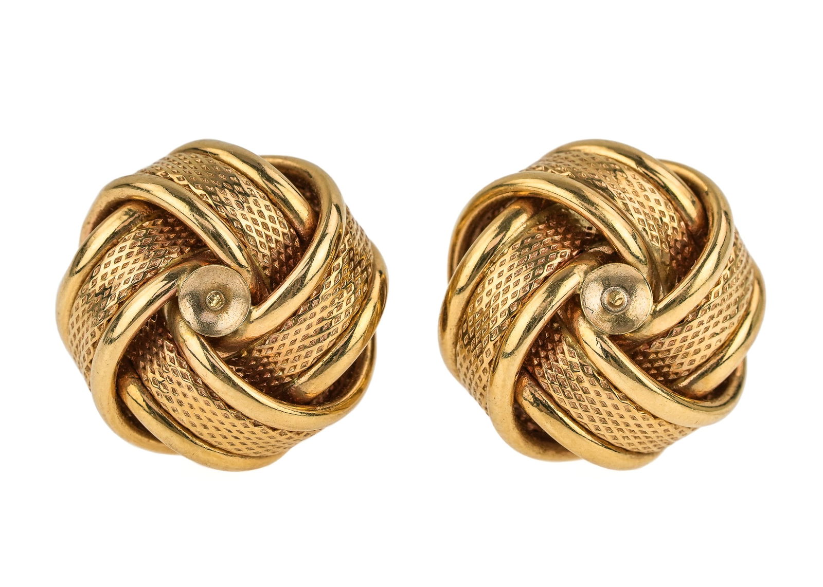 14k Knot Earrings (1 of 4)