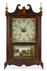 Seth Thomas, Plymouth, CT Pillar & Scroll Clock