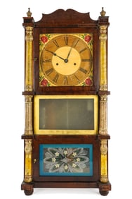 Binge, Peck, & Co. Triple Decker Shelf Clock