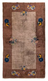 Mid 20th c Chinese Area Rug