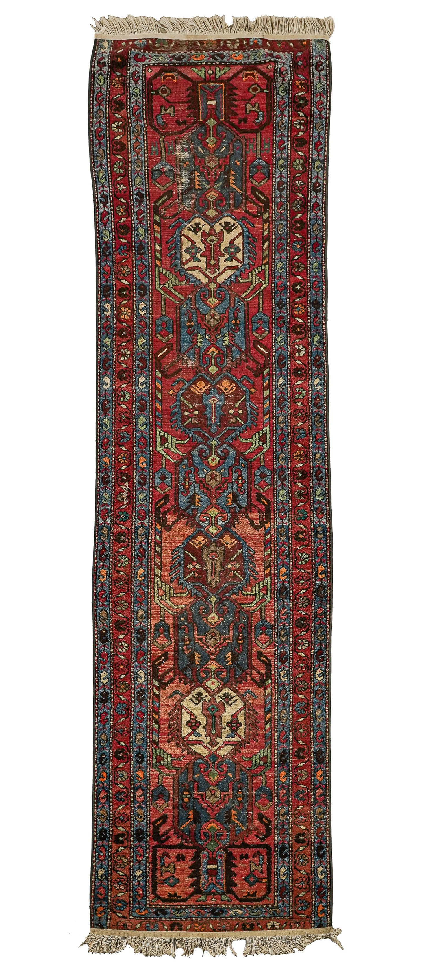 Early 20th c Persian Heriz Runner (1 of 4)