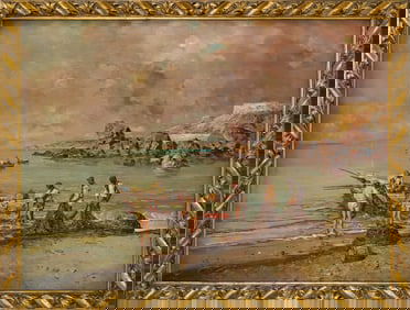 Giuseppe Giardiello (IT 1887-1920) Pescatori