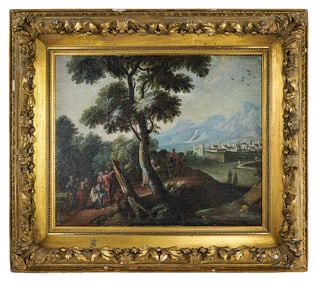 18th c Continental Religious Scene