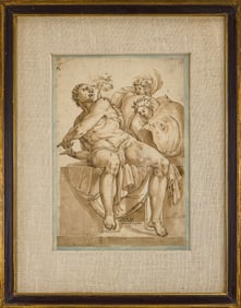 16th C Dutch School Renaissance Sketch