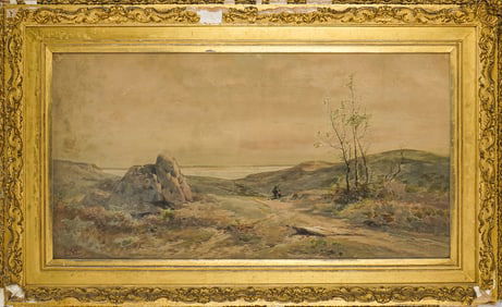 Carl Weber (AM/DE 1850-1921) Seascape