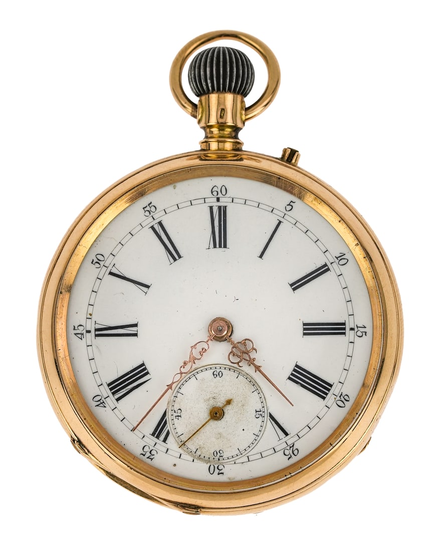 14k Open Face Pocket Watch (1 of 6)