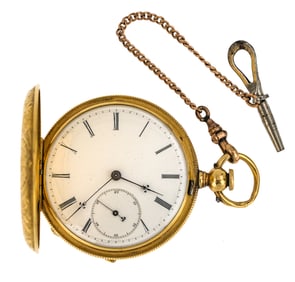 18k Henry Beguelin Pocket Watch