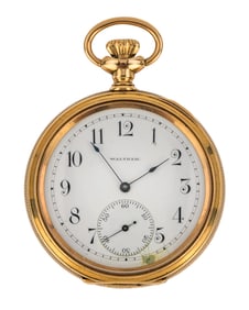 14k Waltham Riverside Pocket Watch