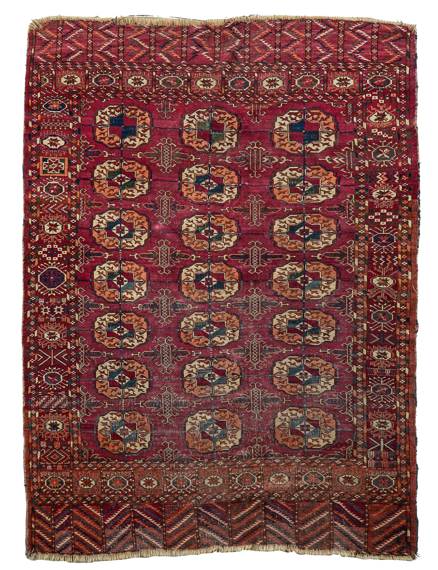 Early 20th c Tekke Tekke Area Rug (1 of 4)