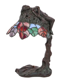 Art Nouveau Boudoir Lamp after E Thomasson
